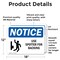 Signmission Safety Culture Sign, 18 in Width, Vinyl Decal, Rectangle OS-2PACK-NS-D-1218-L-18812 - alternate 4